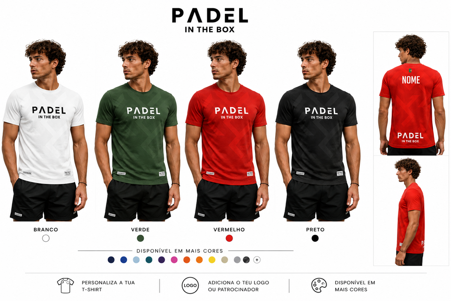 T-shirt Ultraleve Quickdry Personalizada