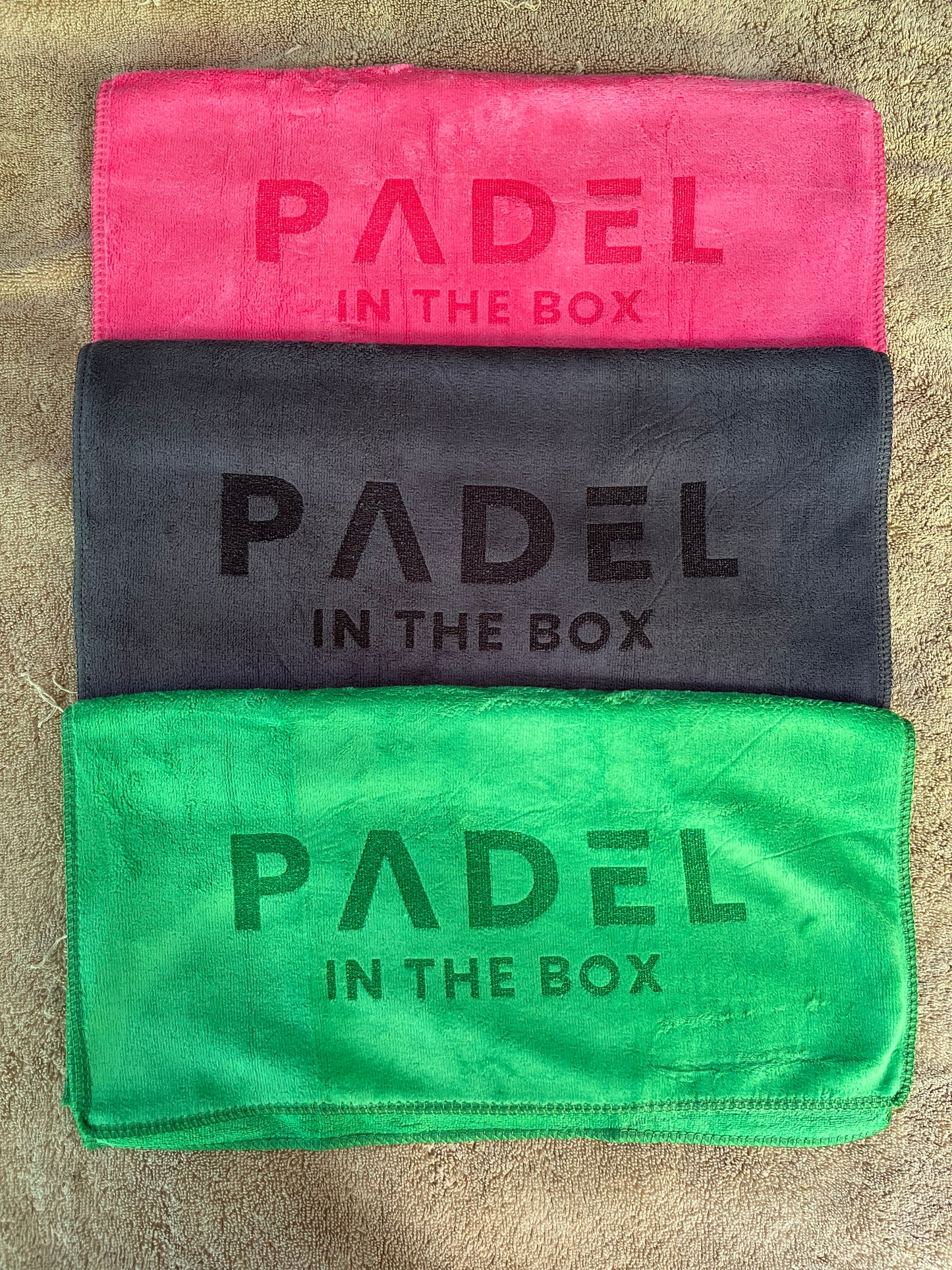 3 toalhas Microfibra 35x70cm